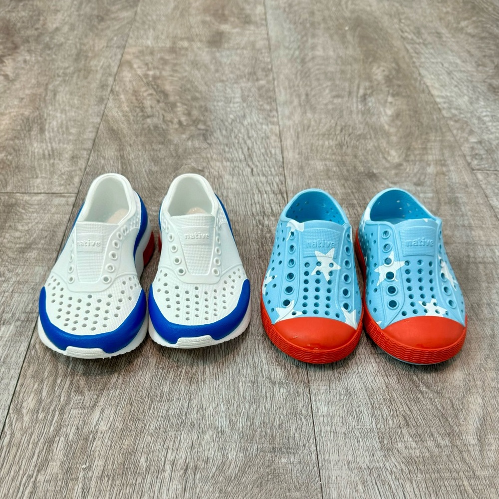 Native 5C Two-Pairs Toddler Shoes